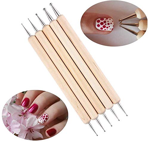  Wooden Dotting Toolsnail Art Tools 3 Pcs Nail Design